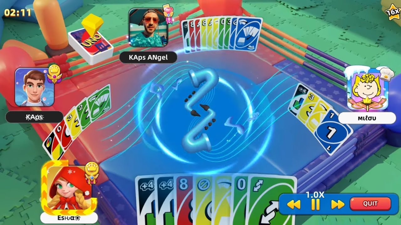 Uno Mobile Game || SIDE 2 SIDE || 100K 16x