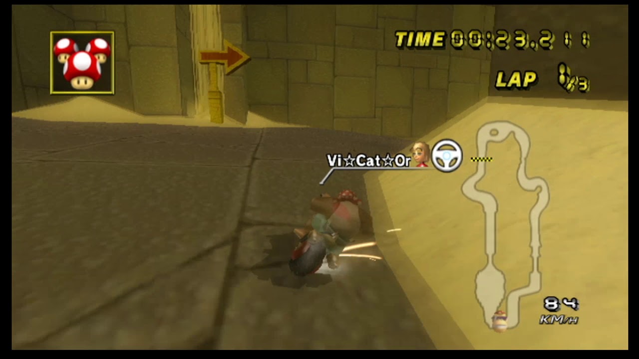[MKW W3R] Dry Dry Ruins - 1:48.725 - Victor