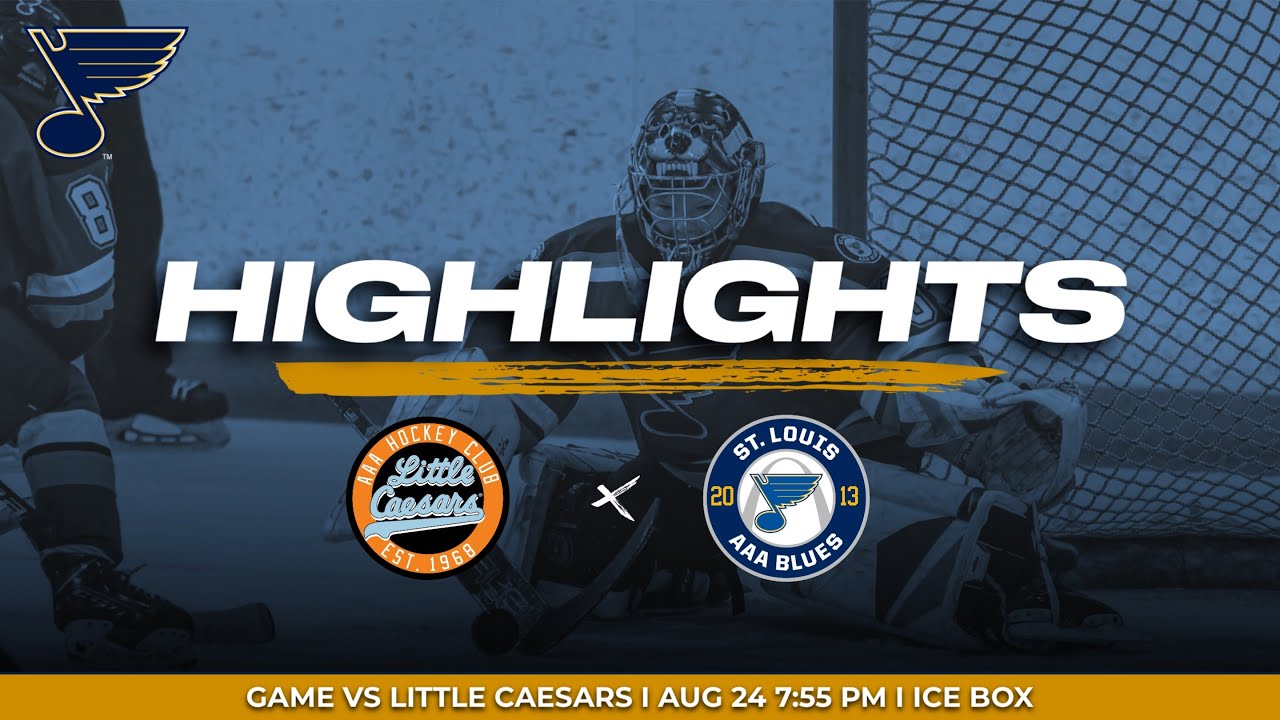 2013 AAA St. Louis Blues Games vs Little Caesars (8/24/2024)