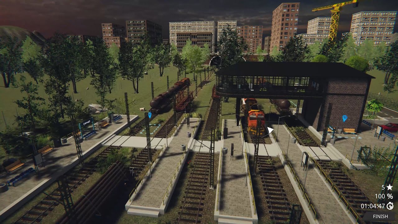 Train Station Renovation - Fifth Station Catrough Renovation (100%) Pure Gameplay 4K60FPS