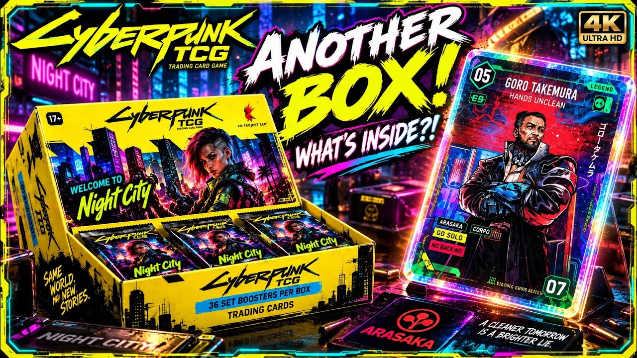 Inside Box #2: Cyberpunk TCG - Booster Box Mystery Unboxed!