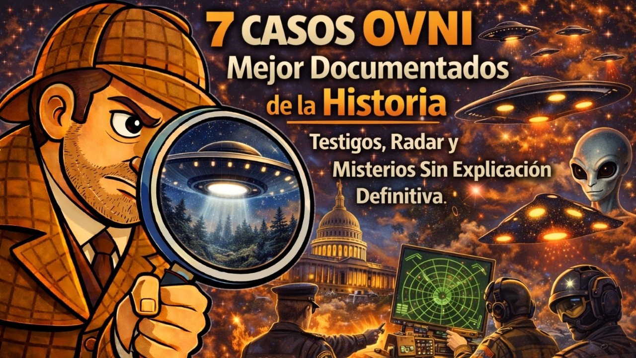 7 Casos OVNI Mejor Documentados de la Historia: Testigos, Radar y Misterios Sin Explicación