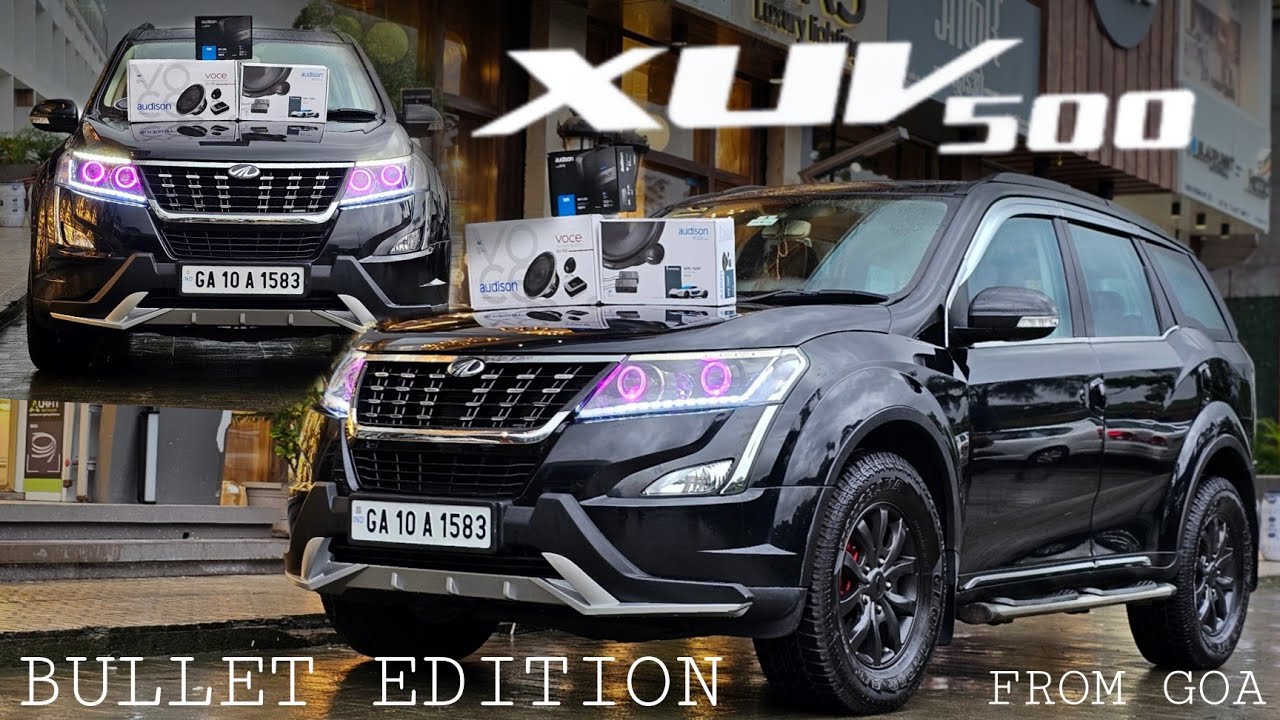 XUV500 BULLET EDITION ALL THE WAY GOA WITH AUDISON VOCE AUDIO UPGRADE...!!