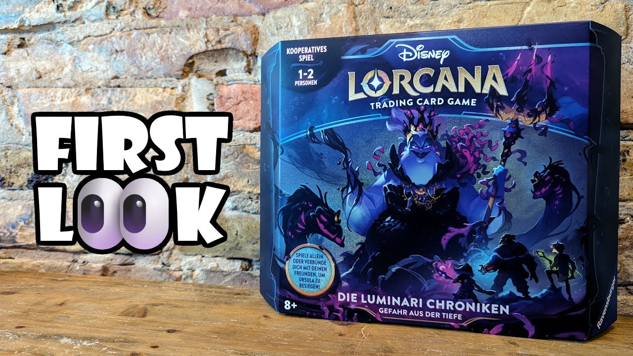 💎 DISNEY LORCANA: Ursulas Rückkehr | DIE LUMINARI CHRONIKEN im Opening | Was kann die neue Box?