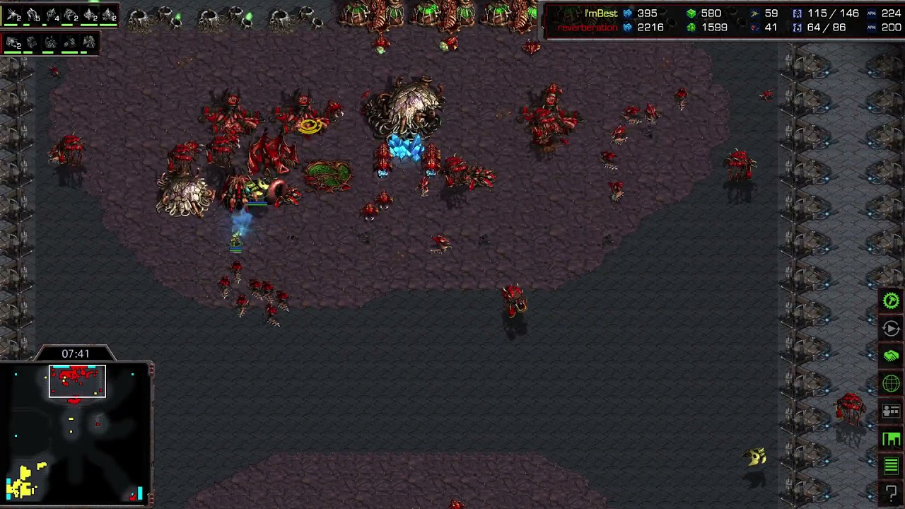 SICK - Kokanee on Korean Fastest Map vs ImBest - 7 Casty Casted Games - GGzs!!