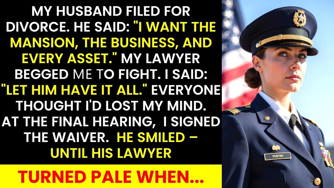 My Husband Took Everything in the Divorce — He Had No Idea What He Was Really Taking and