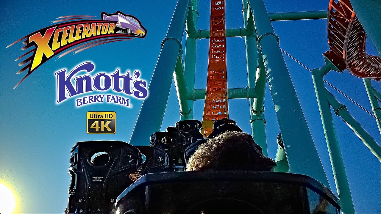 2025 Xcelerator Roller Coaster On Ride 4K POV Knott's Berry Farm