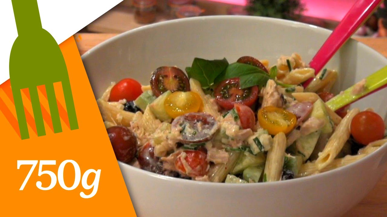 Recette de Salade de p&acirc;tes - 750g