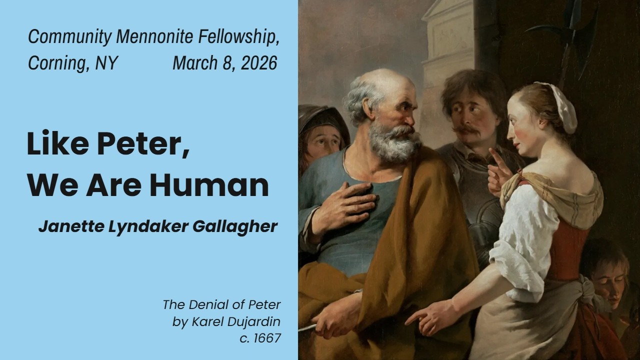 Like Peter, We Are Human