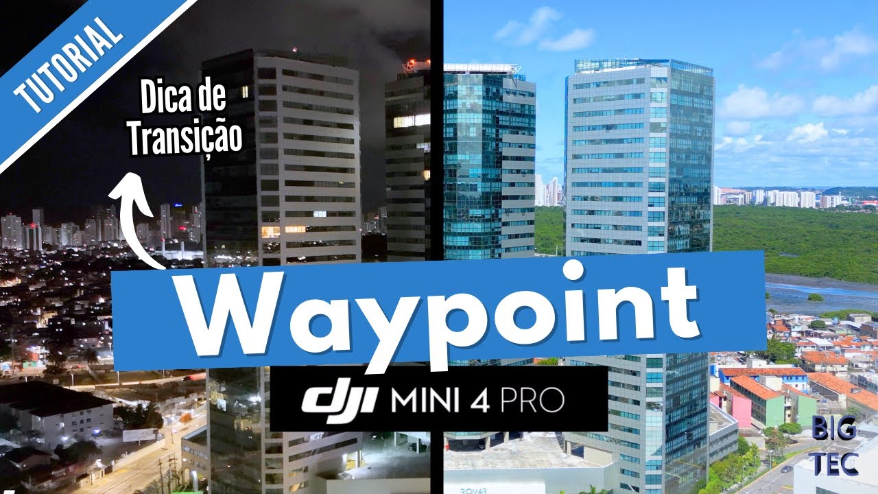 Waypoint DJI Mini 4 Pro - Miss&atilde;o - Tutorial