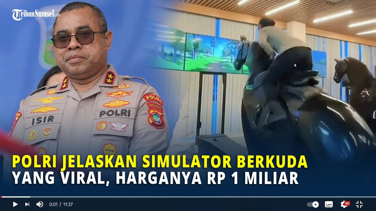 Polri Jelaskan Simulator Berkuda yang Viral, Harganya Rp 1 Miliar