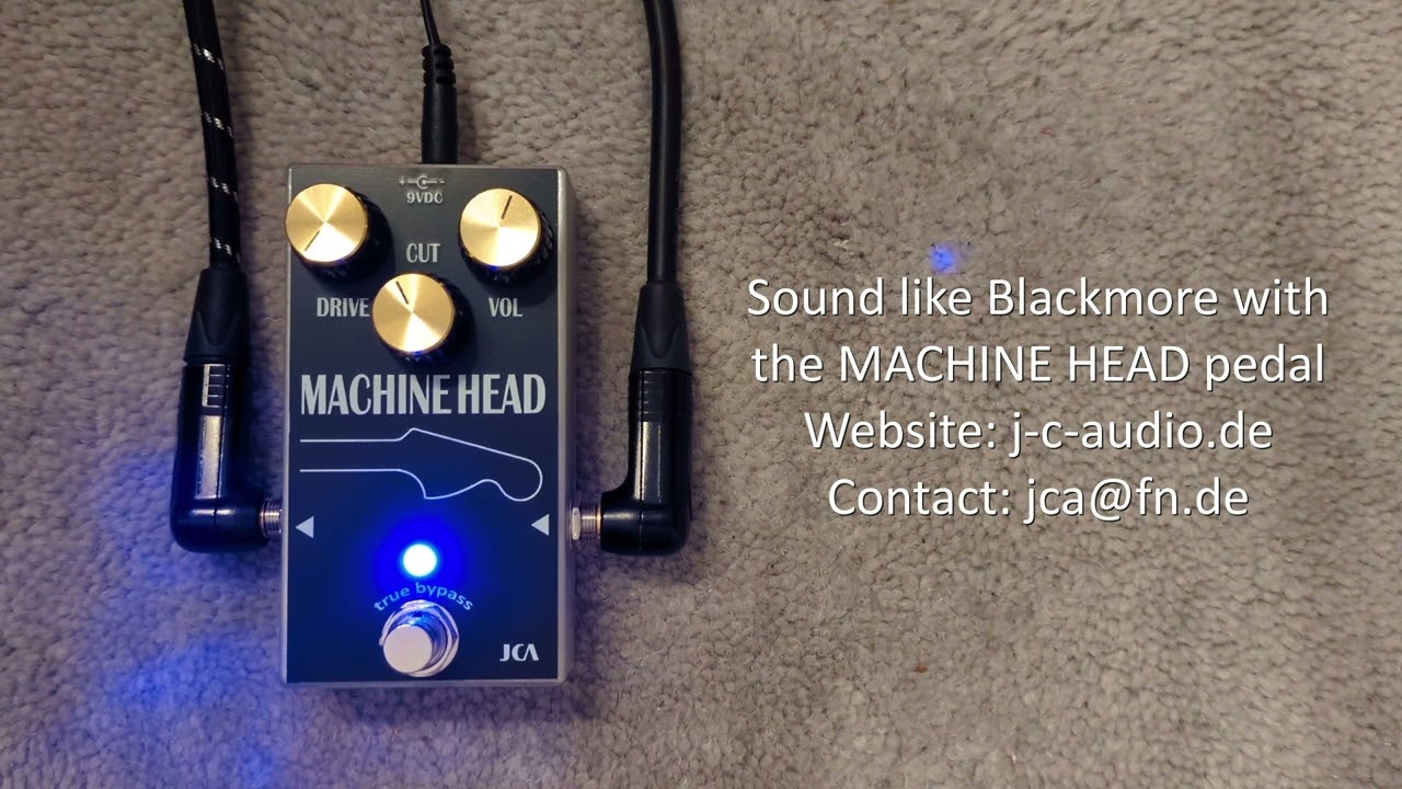 JCA MACHINE HEAD Video 1