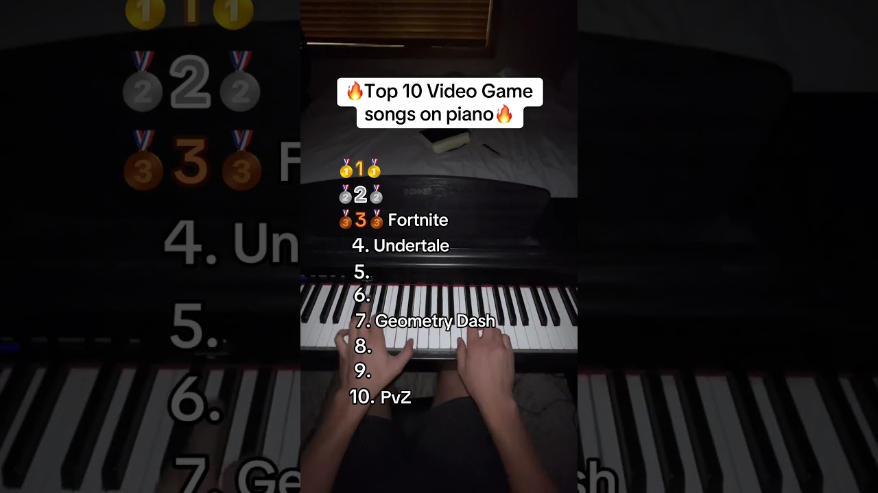 What&rsquo;s your favorite video game theme? #piano #pianocover #gaming #nostalgia