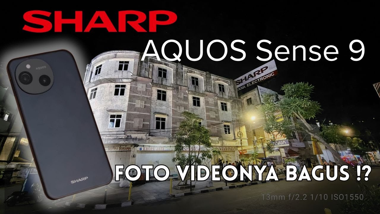 Test Camera Sharp Aquos Sense 9 // HP Midrange Compact dari Jepang