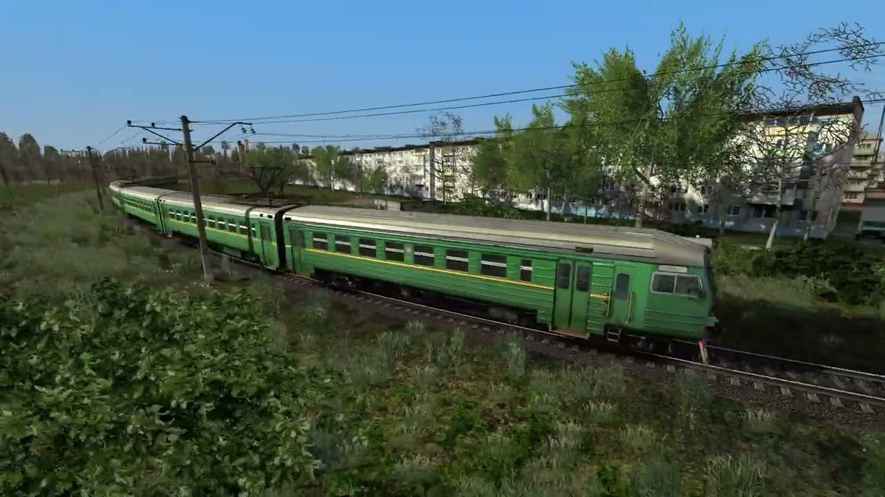 Train simulator classic Эр2-1140 с поездом Бобрик-Донской Маклец