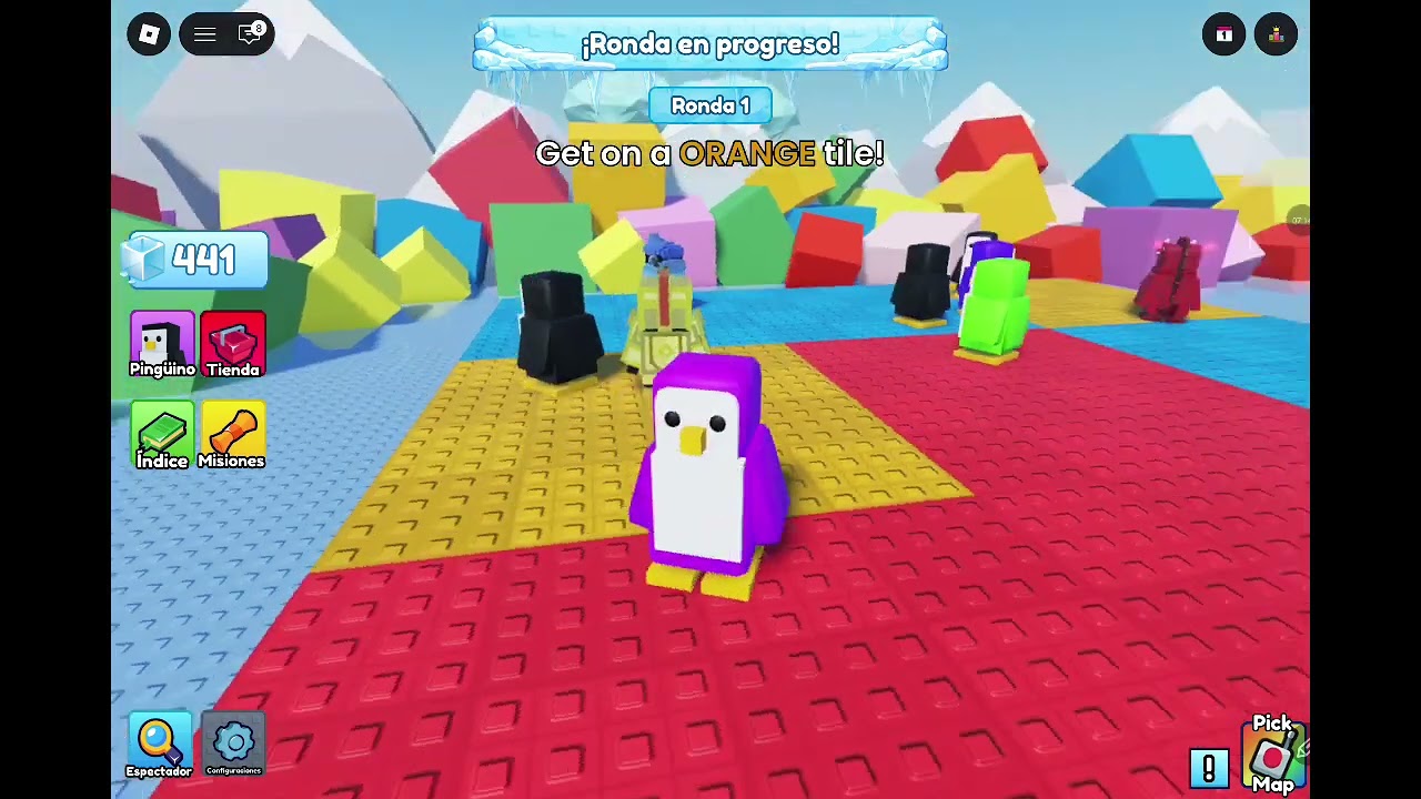 Primera vez jugando juntos en krount los pingüinos 🐧🐧