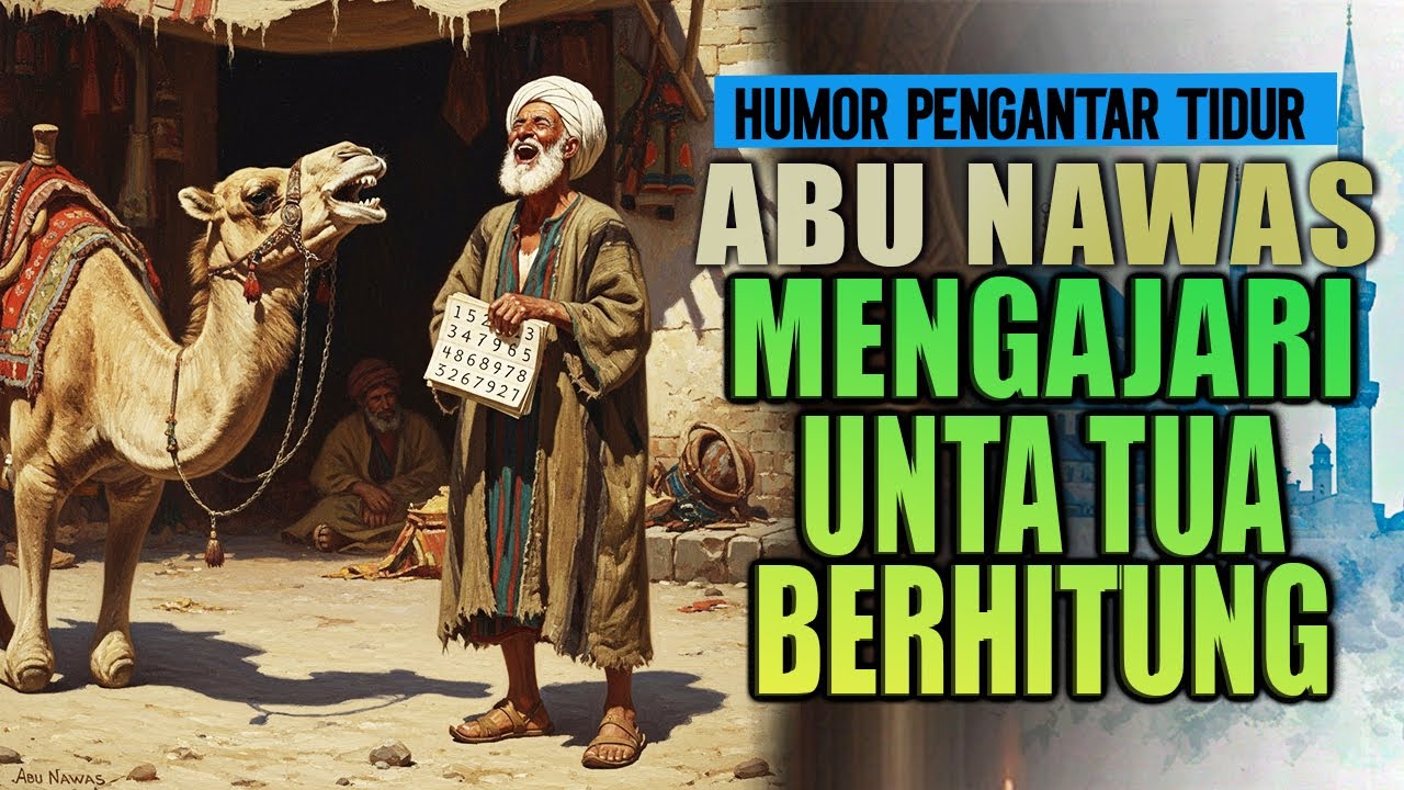 ABU NAWAS MENJADI GURU UNTA MENGAJARI MATEMATIKA || HUMOR PENGANTAR TIDUR