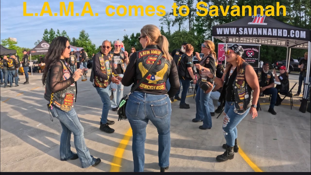 Savannah Rare Breed goes to support L.A.M.A. at Savannah H-D.