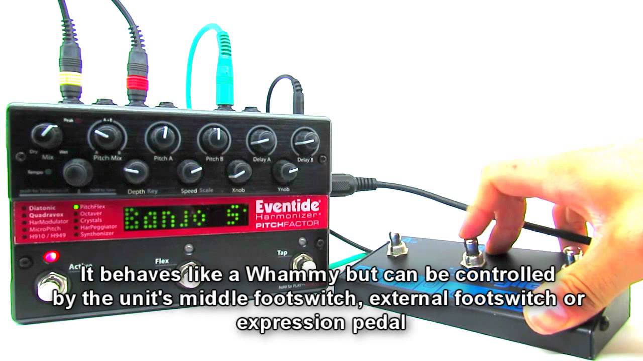 Eventide Pitchfactor, all sounds in one song