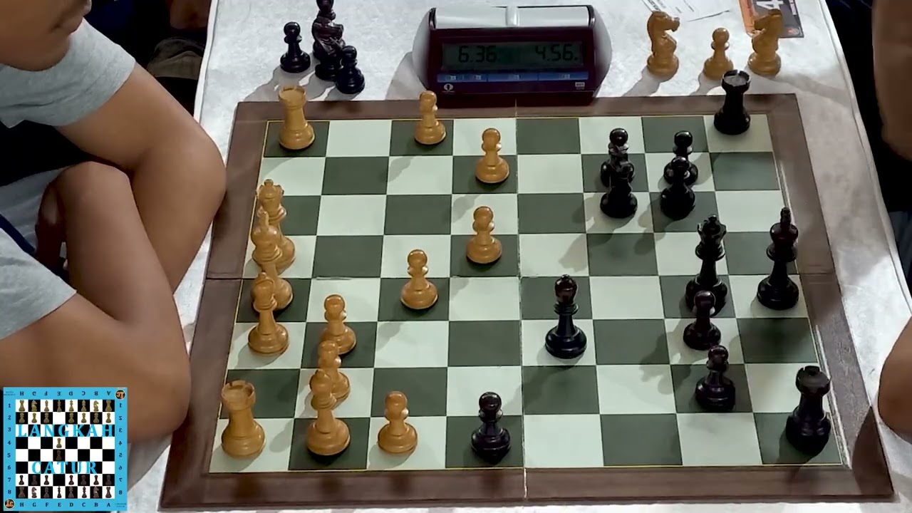 Davinsyah VS Ajaat Sudrajaat , TURNAMEN CATUR NASIONAL 