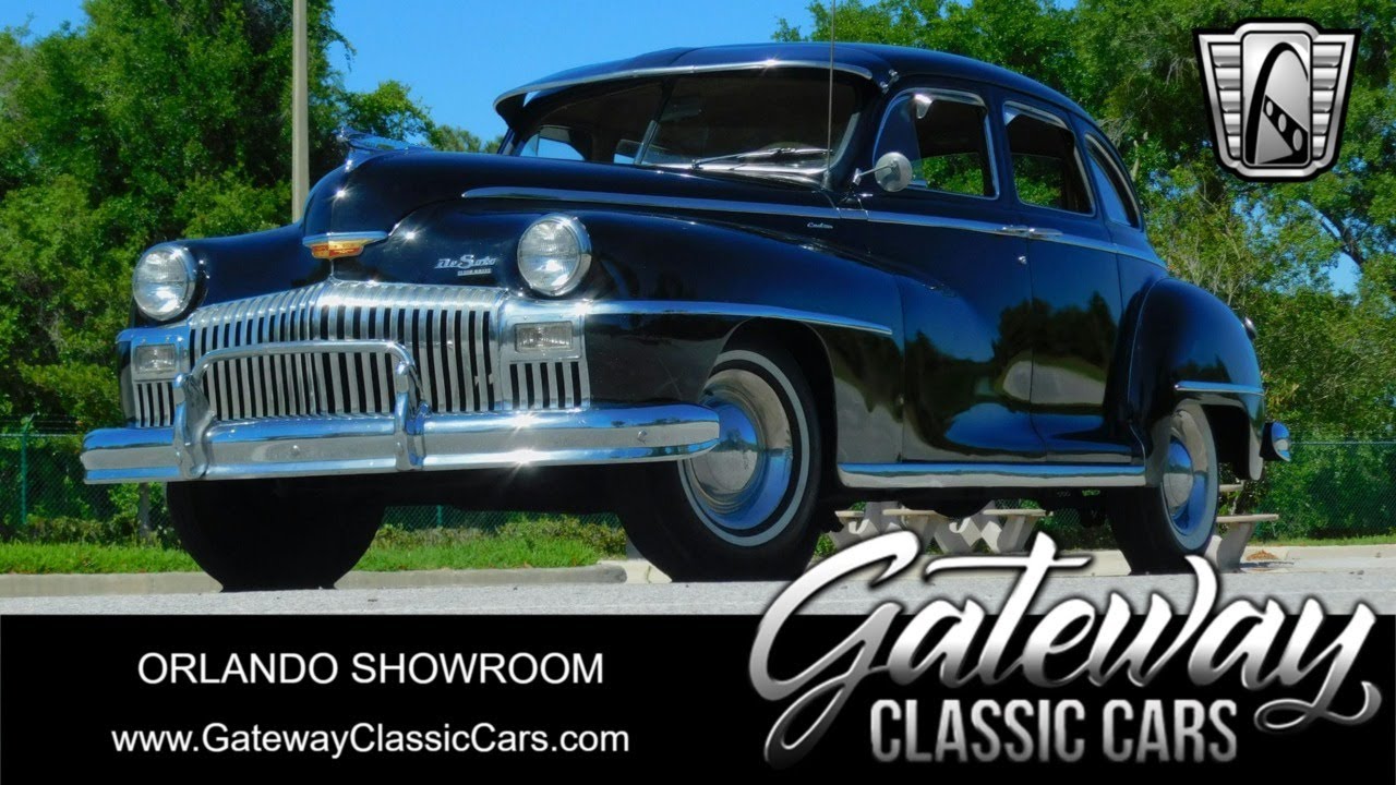 1948 Desoto Custom Deluxe For Sale Gateway Classic Cars of Orlando Stock#2601
