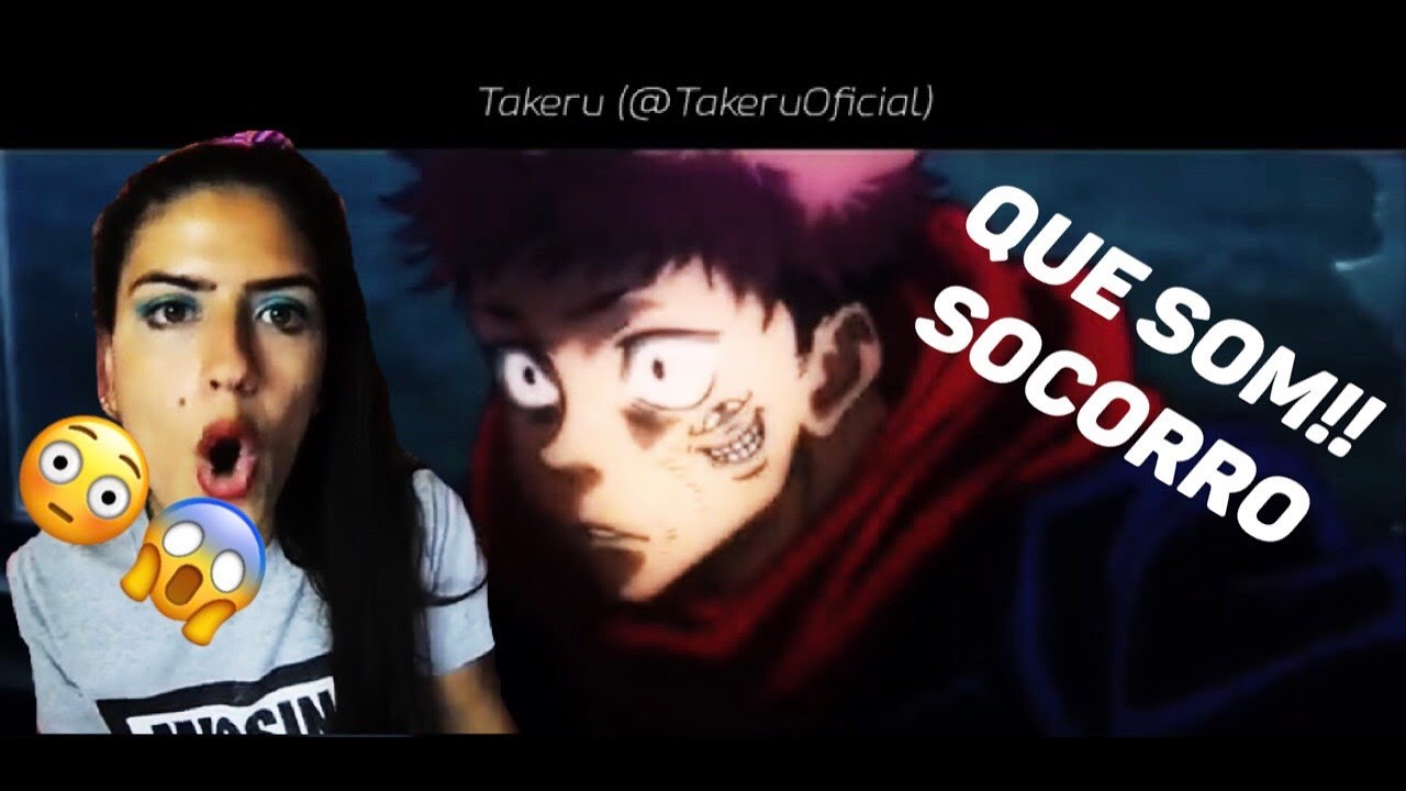 (MEU DEUS!! 😱) Rap do Sukuna - O REI DAS MALDI&Ccedil;&Otilde;ES | Takeru Feat. Fel&iacute;cia Rock  | REA&Ccedil;&Atilde;O | INDI JADE