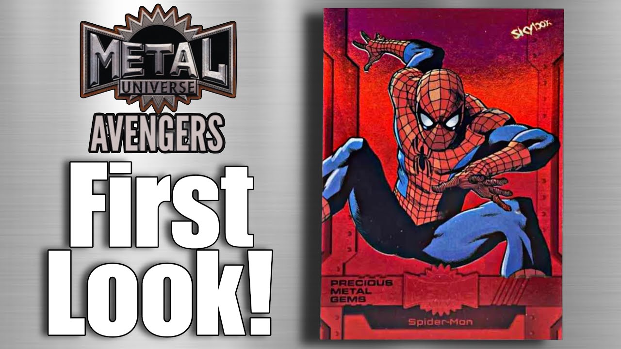 First Look | 2024 Marvel Metal Universe Avengers | Case Break