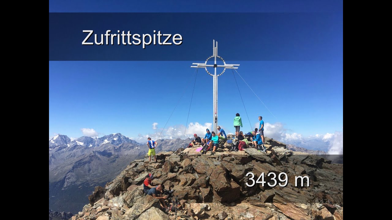 Zufrittspitze 3439m