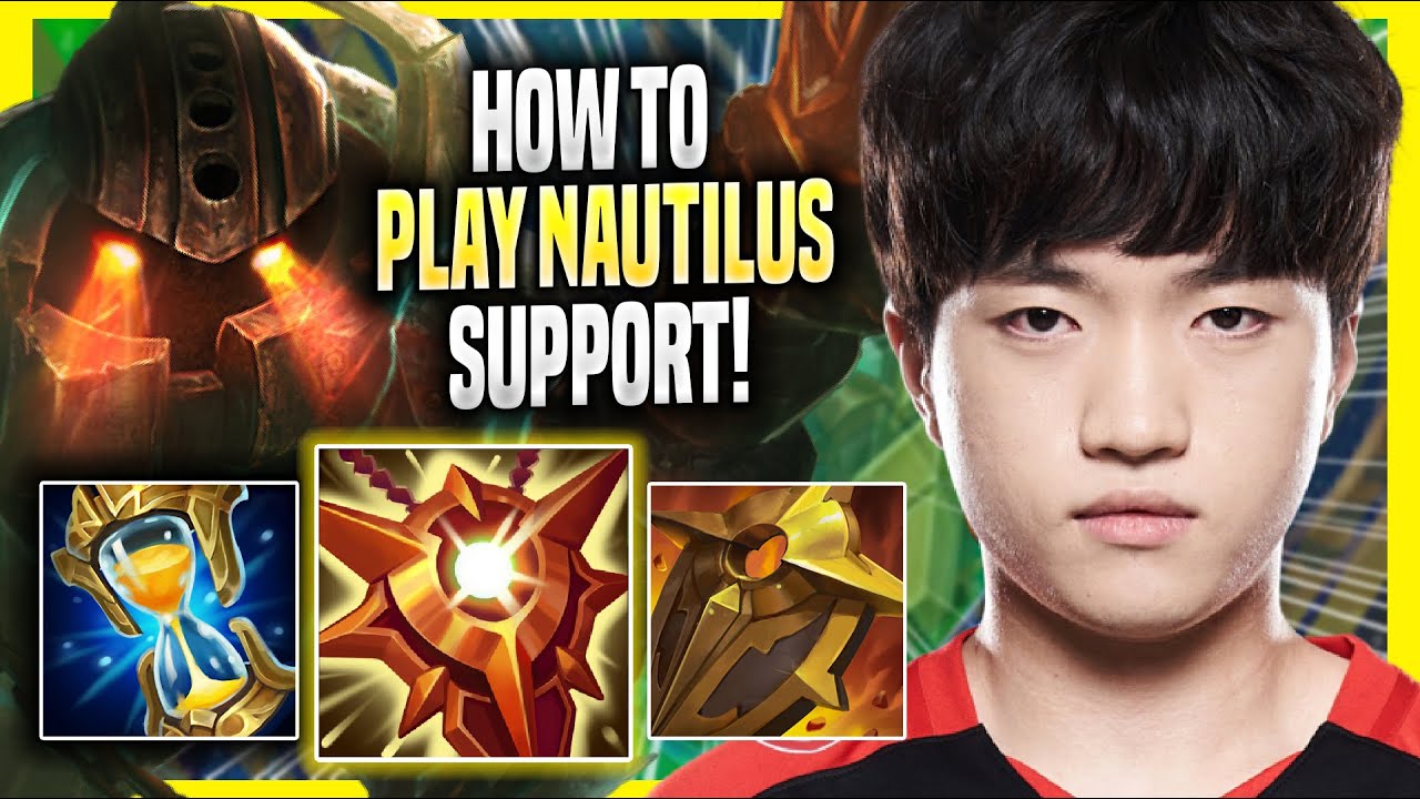 LEARN HOW TO PLAY NAUTILUS SUPPORT LIKE A PRO! - T1 Keria Plays Nautilus SUPPORT vs Blitzcrank!