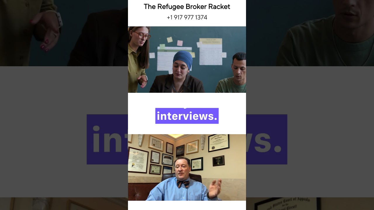 The Refugee Broker Racket