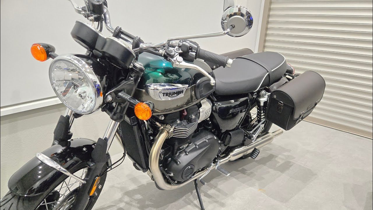 ボンネビル納車 やはり良いバイクだった　　Bonneville　T100