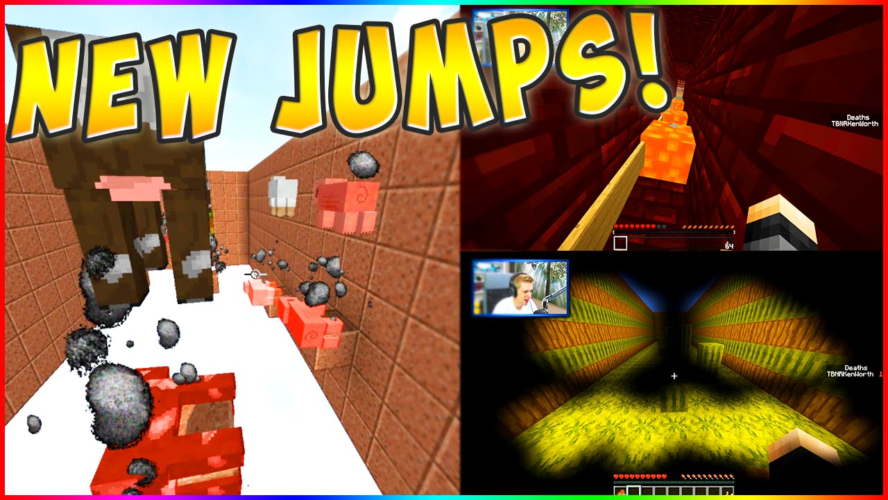 EPIC 1.10 NEW JUMPS! (UNIT COLLISION PARKOUR?) Minecraft` Custom Parkour