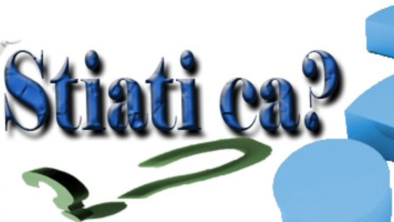 STIATI CA?!