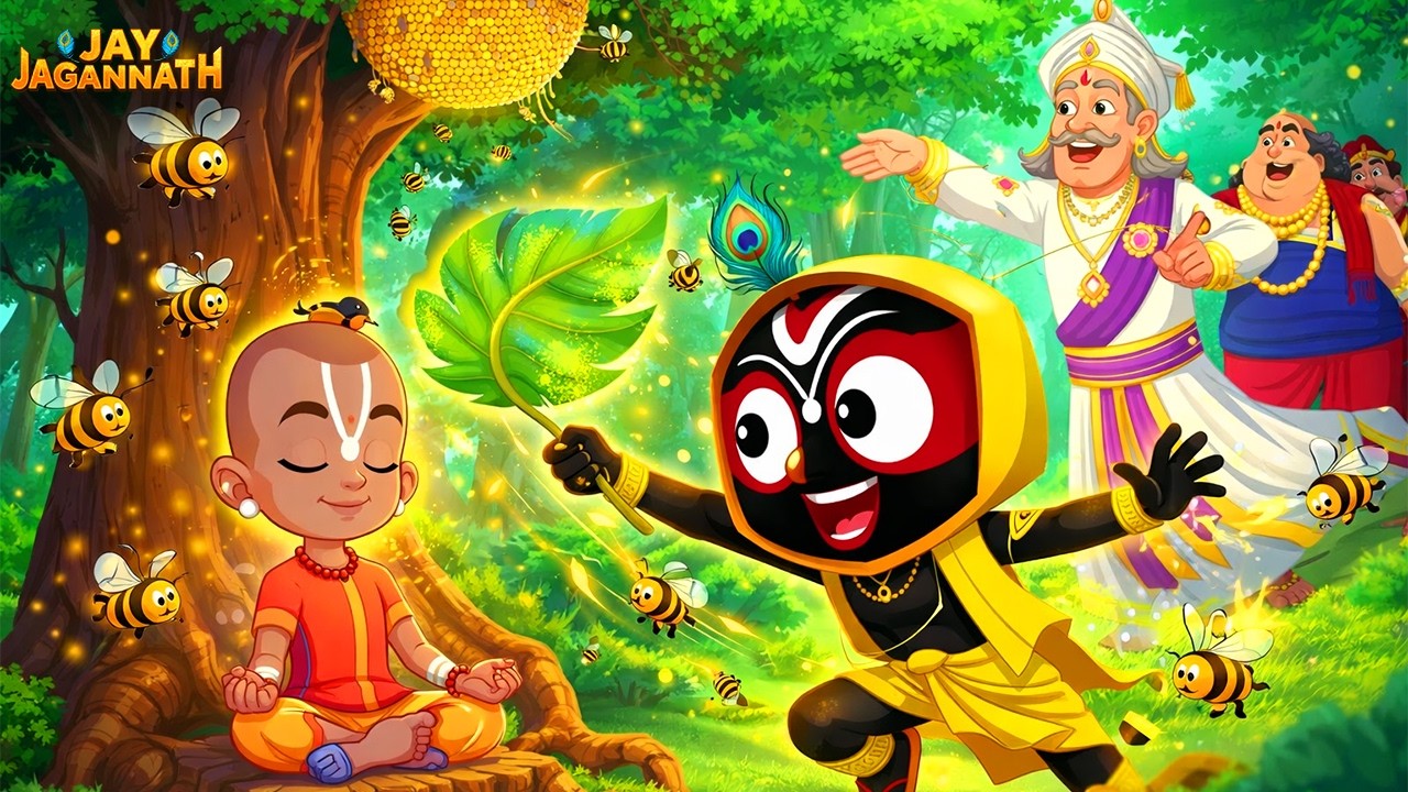 भगवान जगन्नाथ और लक्ष्मी ने बलराम का साथ दिया! | Jay Jagannath | Jagannath Cartoon| jai jagannath
