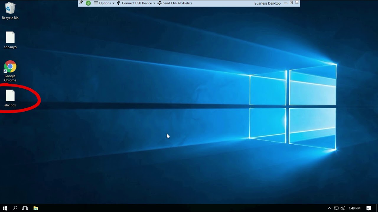 How to work with MYOB on the virtual platform