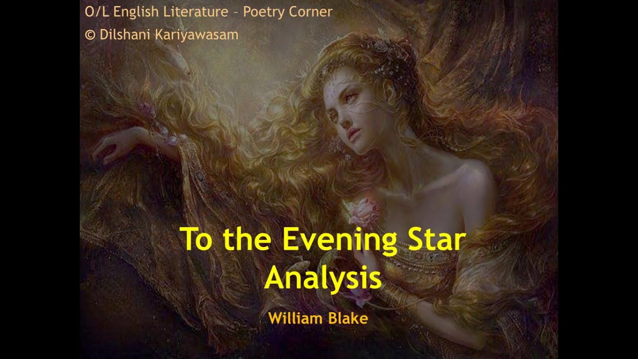 To the Evening Star - Analysis