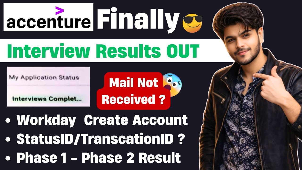 Finally Accenture Results Out | Workday Mails | Accenture Results Update | Accenture Hiring