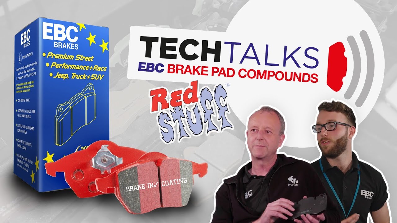 Колодки Redstuff | Tech Talks – Компаунды для тормозных колодок EBC Brakes