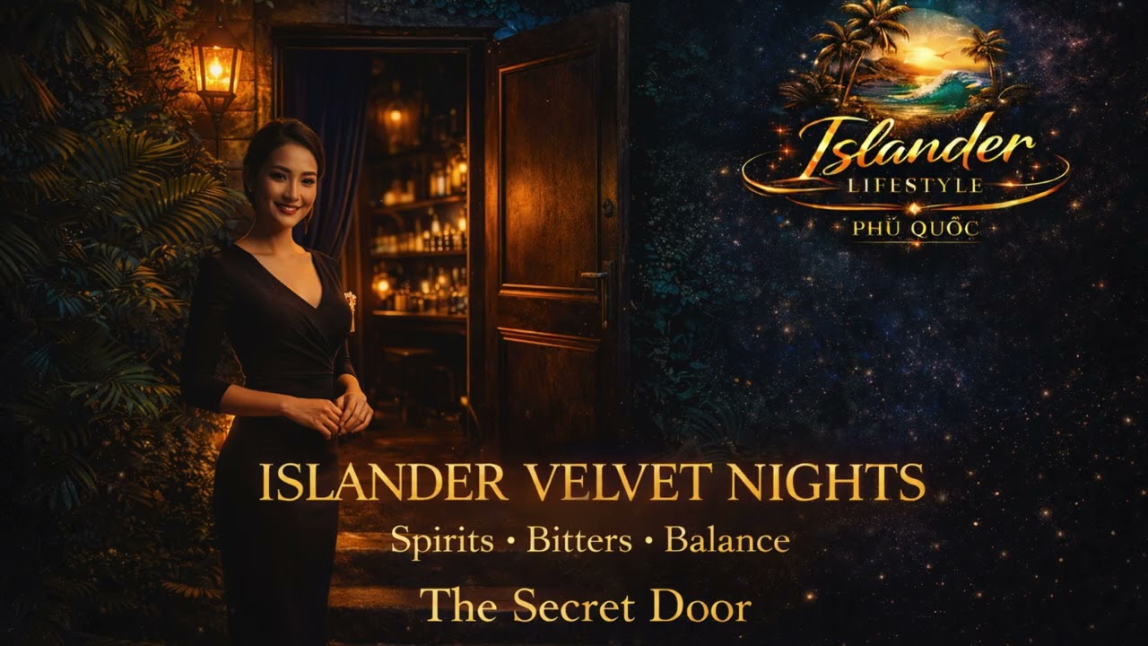 🎧 ISLANDER VELVET NIGHT | Welcome The Secret Door