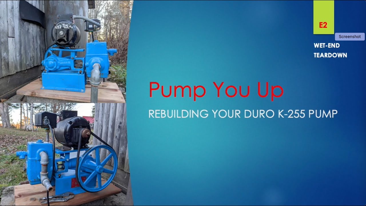 Pump You Up | E2 - Wet-End Tear Down