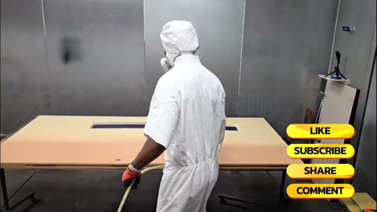 Painting the Base Color for Chocolate Stain Door