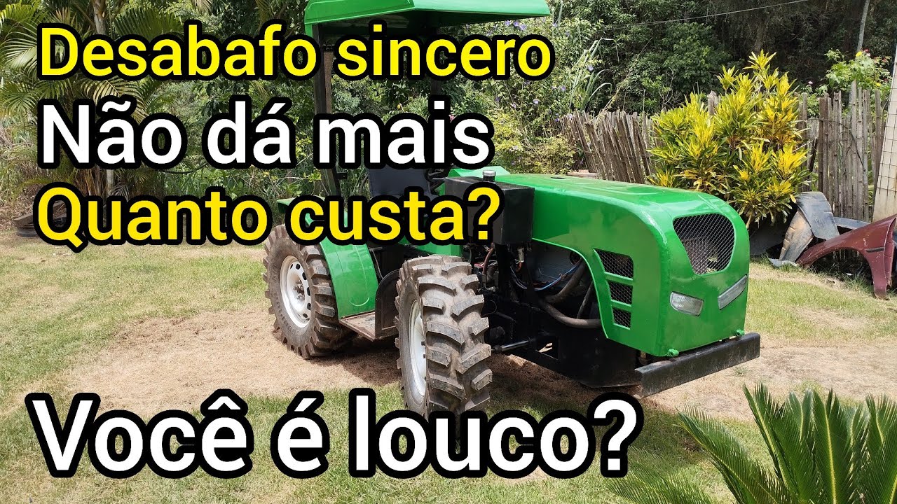 Quanto custa esse tratorsinho caseiro