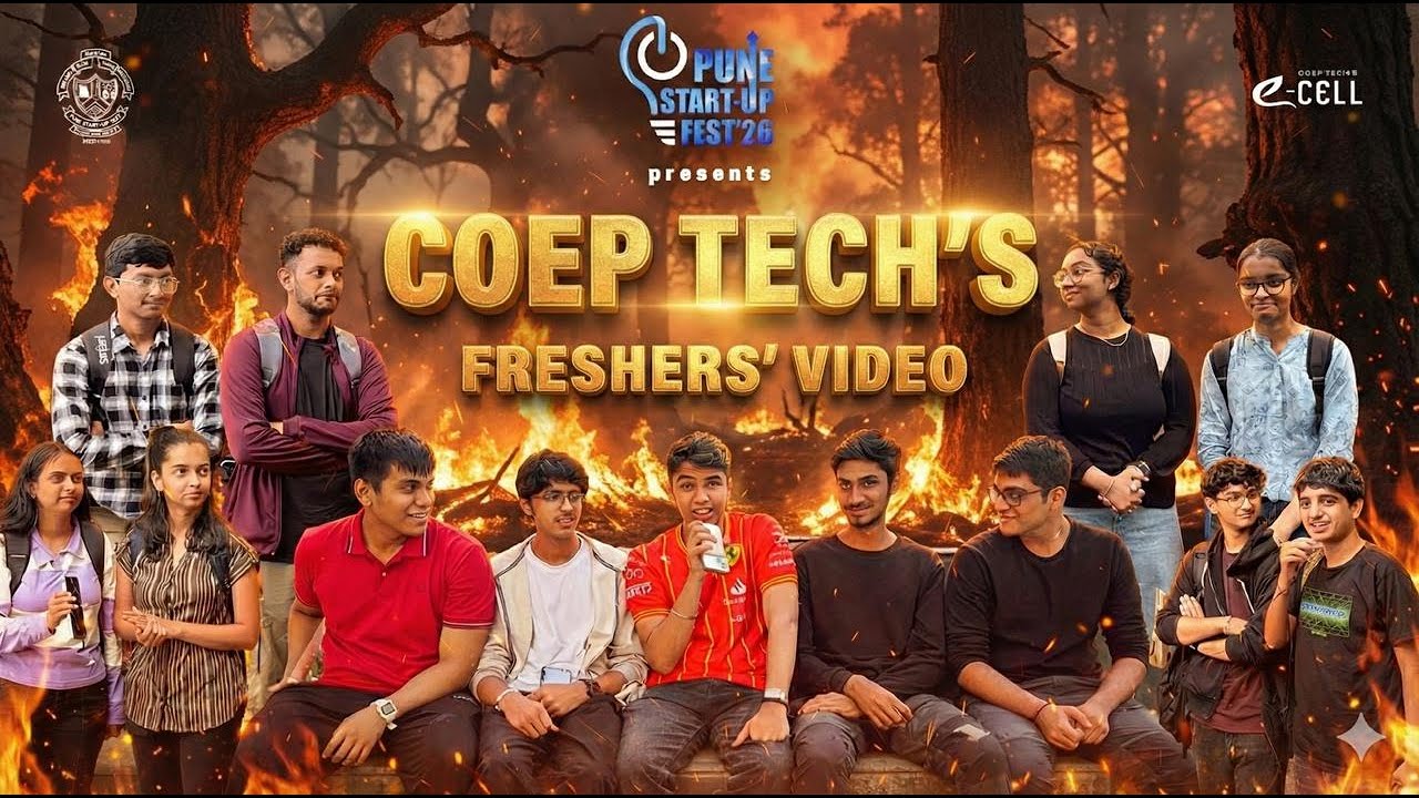 Freshers Intro Video 2025 | COEP Tech's Ecell