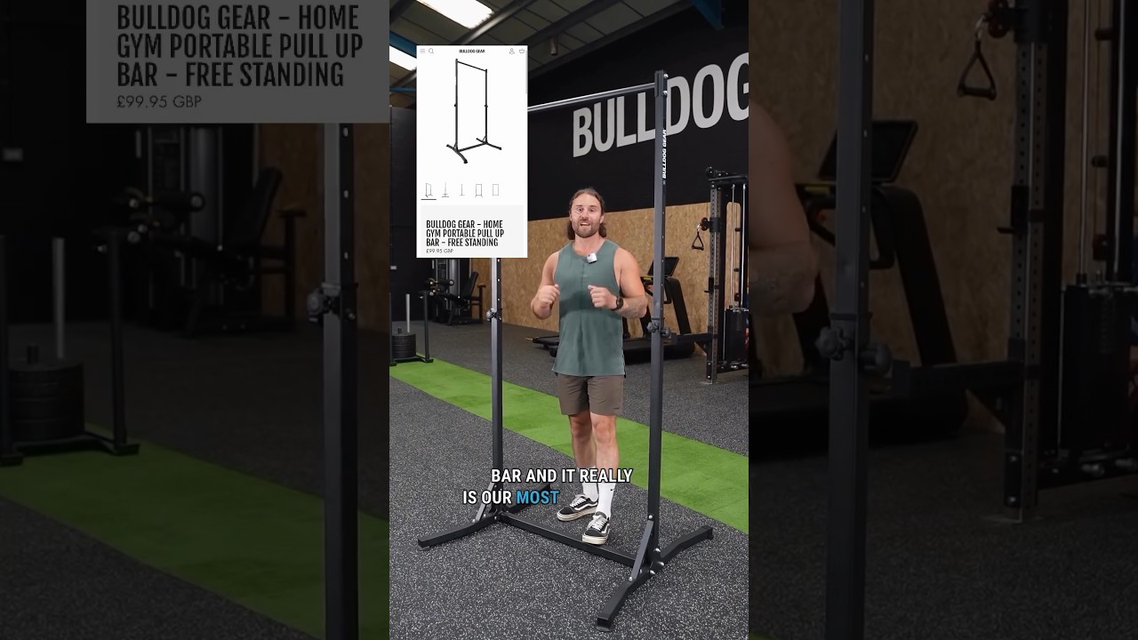 NEW 🚨 Say hello to the brand new Bulldog Gear Freestanding Home Gym Pull-Up Bar