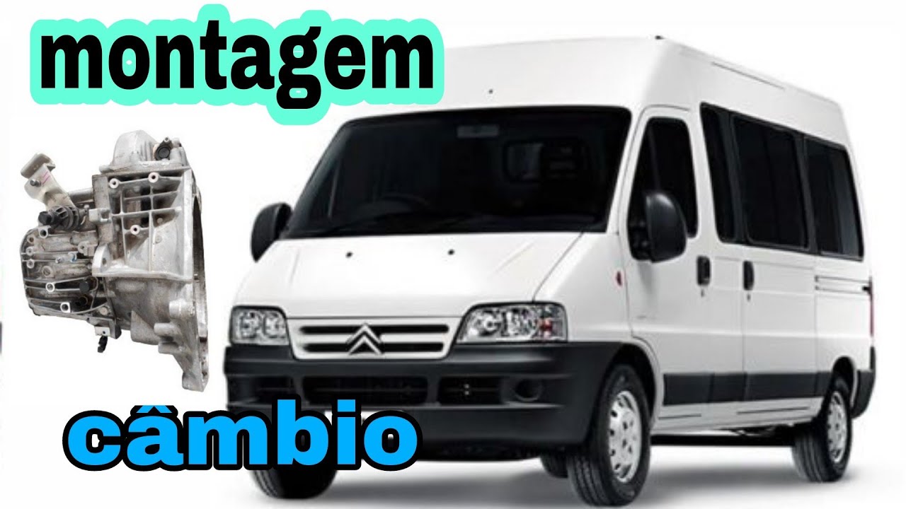 Montagem da caixa de cambio Ducato Jumper e Box