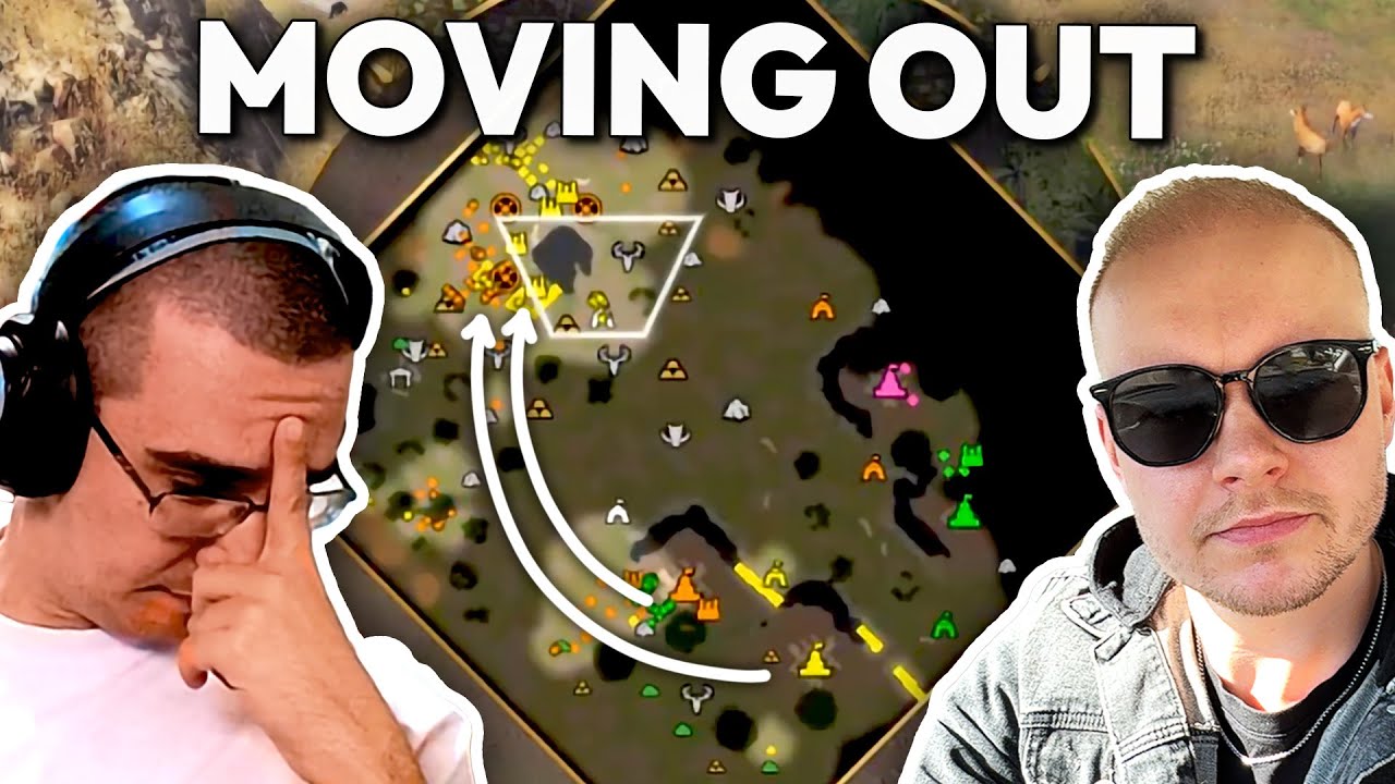 Beasty & Core Go For a 400 IQ 2v2 Strats in AOE4...