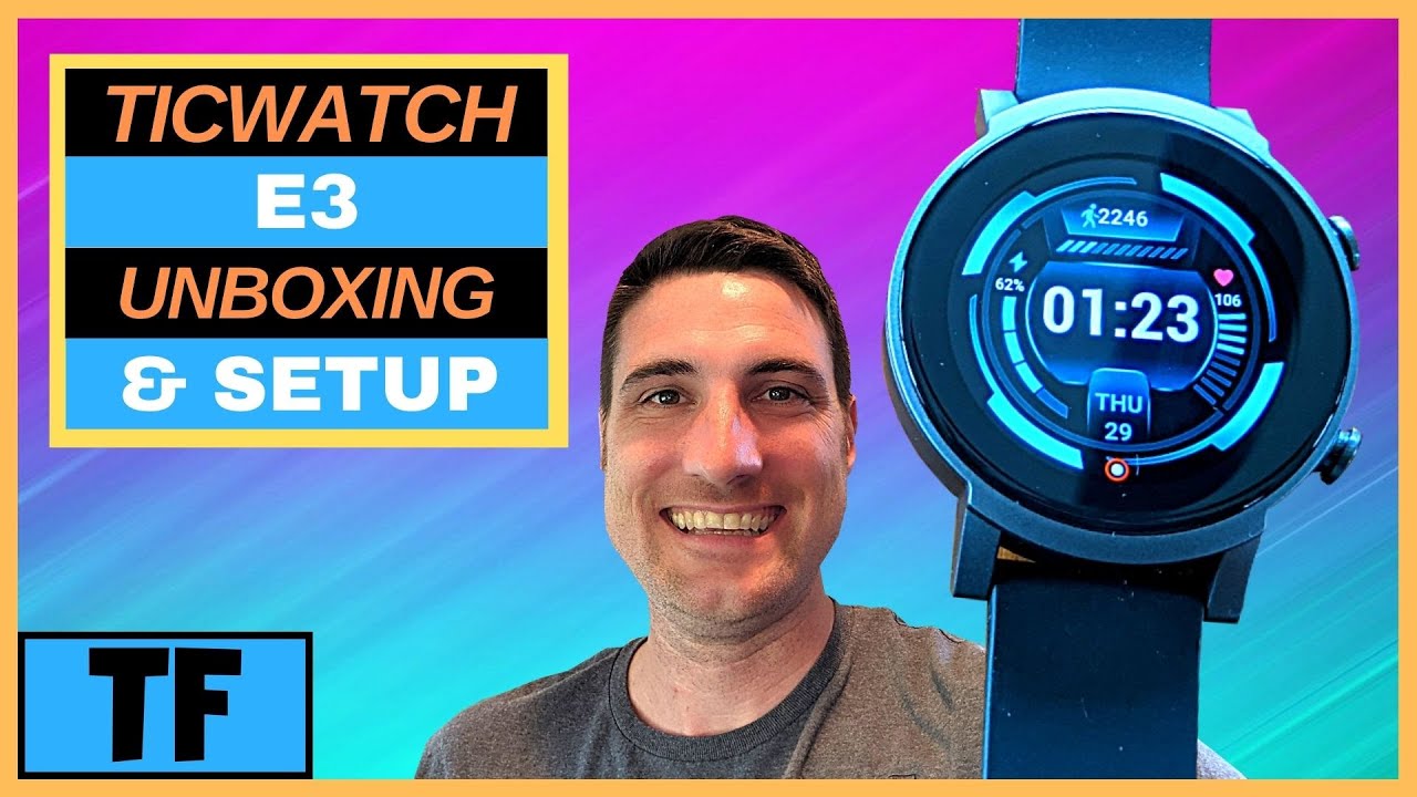 TicWatch E3 Full Setup & Unboxing! (Clock Faces, Apps, SpO2, Notifications, Spotify, Music, Calls)