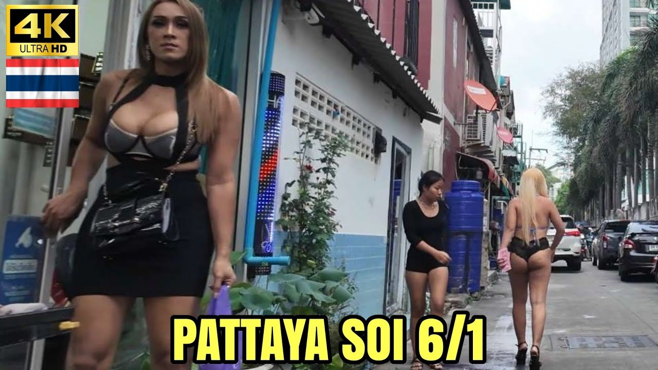 The reality of Pattaya Soi 6/1. Ladyboys are waiting for you.
