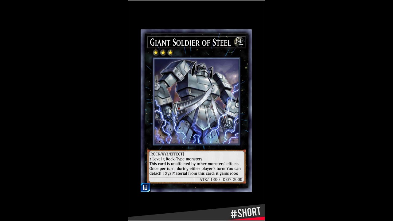 Yugioh Duel Links - Summon Giant Soldier of Steel #shorts