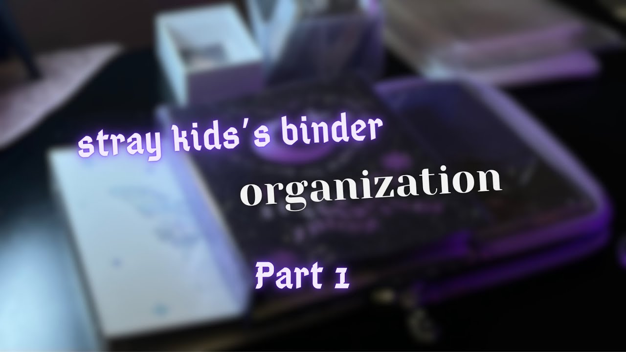₊˚⊹♡ Организация биндера по Stray Kids & Hyunjin || k-pop binder organization № 3 pt.1 ₊˚⊹♡